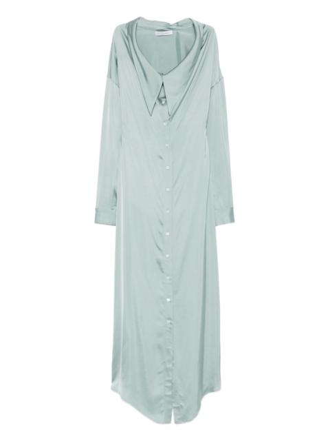 VIKTOR & ROLF long-sleeve maxi dress