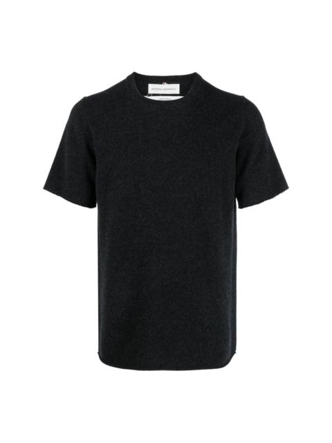 extreme cashmere crew-neck knitted T-shirt