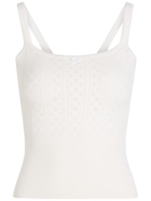 JW Anderson JW Anderson Pointelle-knit Tank