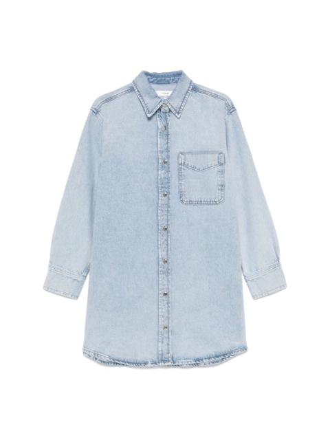 FRAME denim shirt dress