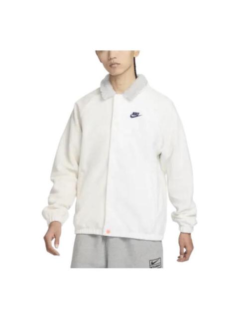Nike Sportswear Knit Jacket 'White' FB1827-133
