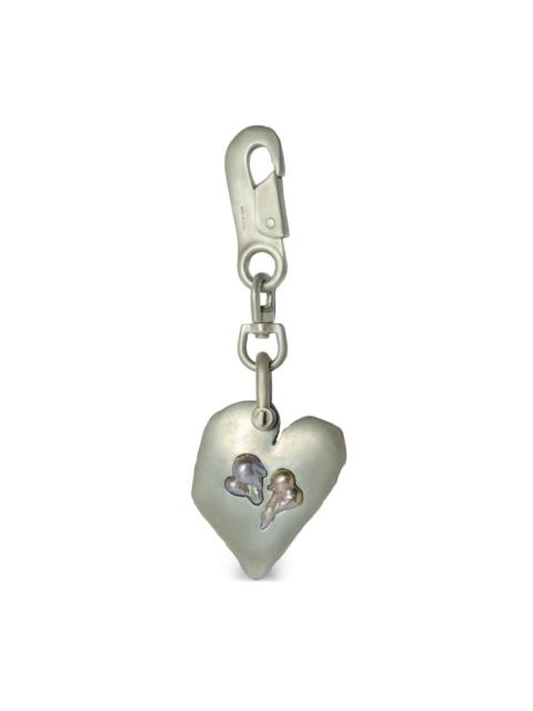 Parts of Four Jazz's Solid Heart keyring