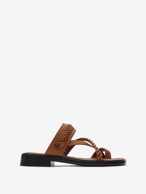 Burberry Leather Baez Sandals​