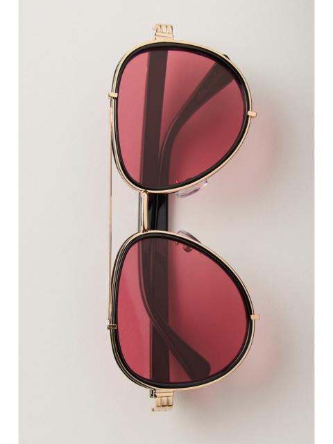 FREE PEOPLE Wesley Oversized Aviator Sunglasses