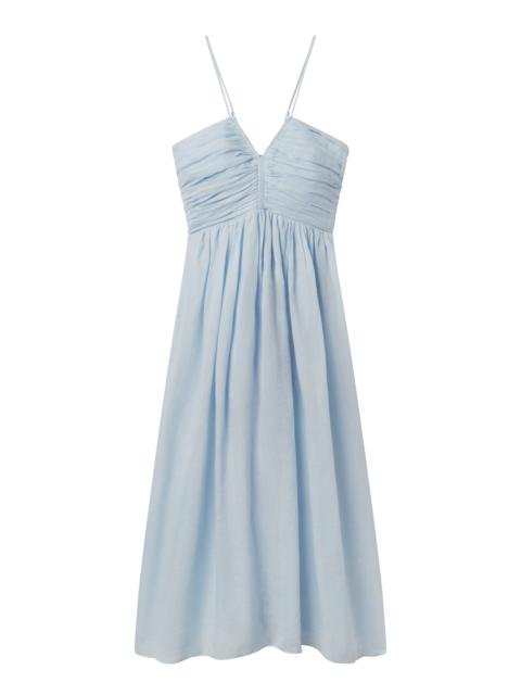 A.L.C. Rumi Ramie Midi Dress