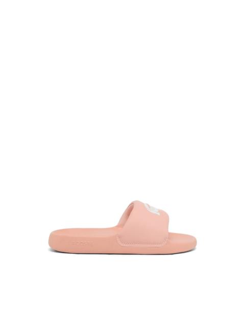 LACOSTE Serve logo slides