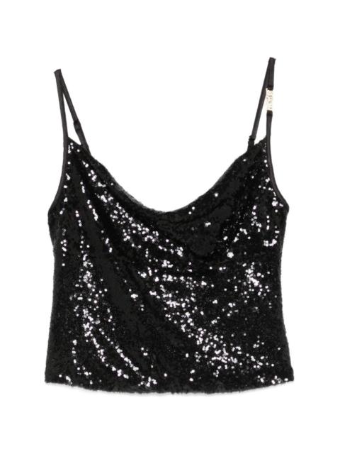 VERSACE JEANS COUTURE sequin top