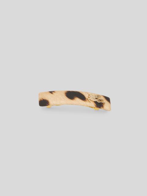 Etro ANIMALIER HAIR CLIP WITH PEGASO