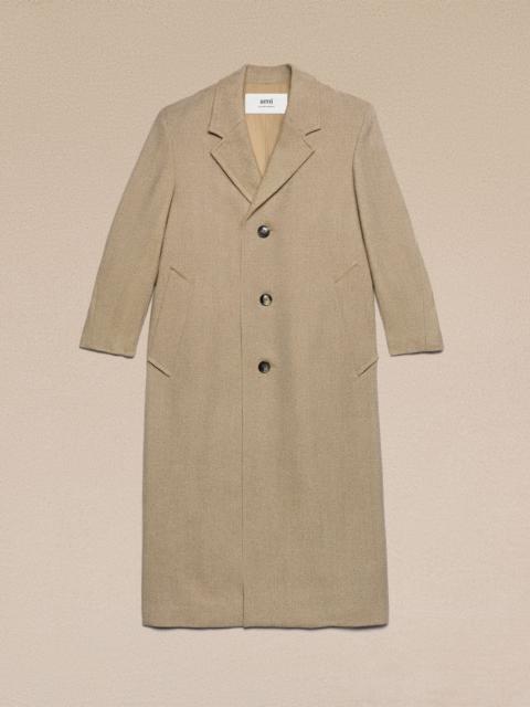 AMI Paris Three Buttons Oversized Coat