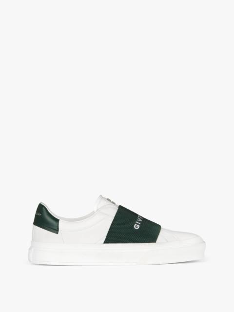 Givenchy CITY SPORT SNEAKERS IN LEATHER