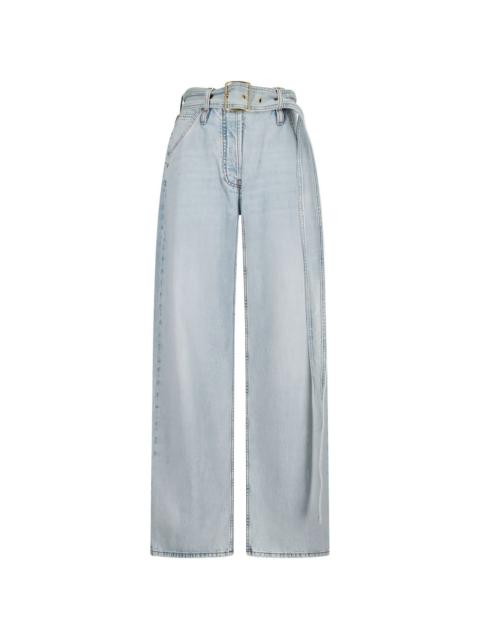 DARKPARK Dalila belted denim jeans