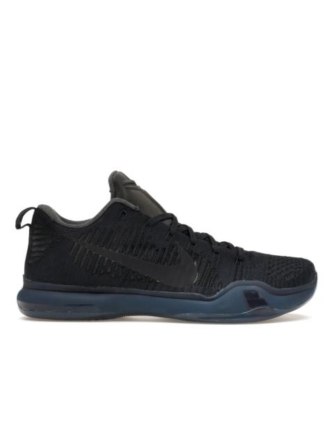 Nike Kobe 10 Elite Low Black Mamba Collection Fade to Black