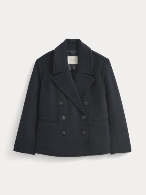 EVERLANE REWOOL SHORT PEACOAT