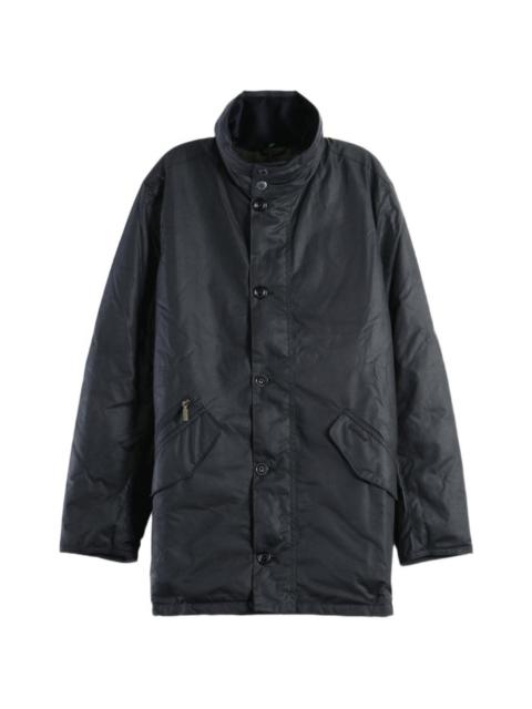 Barbour Powell waxed-cotton high-neck jacket