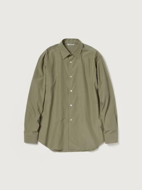 AURALEE FINX LIGHT WEATHER CHAMBRAY SHIRT