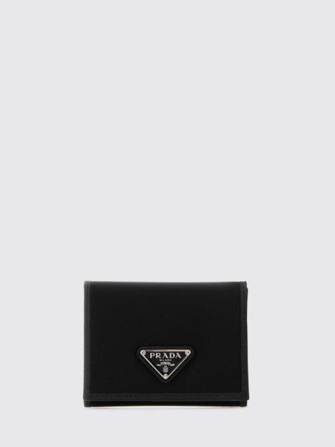 Prada Prada Men Prada Re-Nylon Wallet With Logo