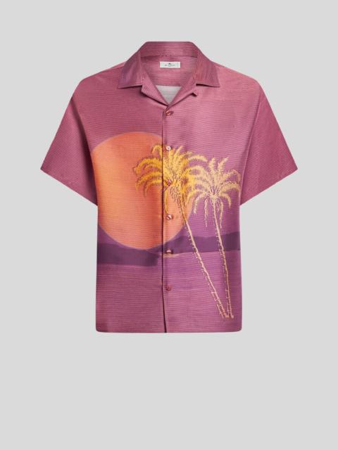 Etro BOWLING SHIRT WITH PRINT