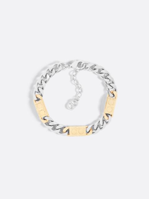Dior Cannage Chain Link Bracelet