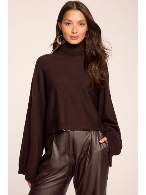RAMY BROOK Aaliyah Luxury Wool Turtleneck Sweater