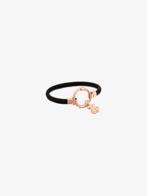 TOUS Medium Rose 18K gold vermeil and black IP Steel TOUS Hold Bracelet