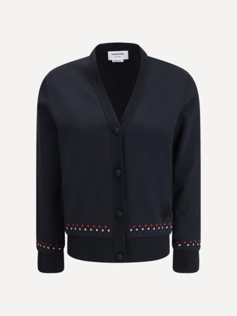 Thom Browne Snowflakes Cardigan