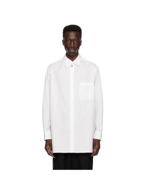 Yohji Yamamoto White Pocket Shirt