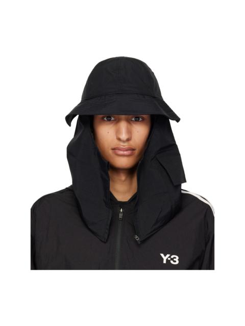 Y-3 Black Util Bucket Hat
