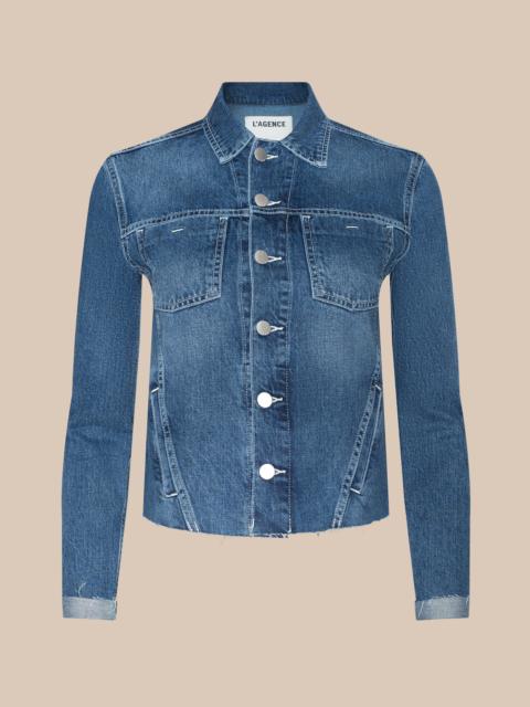 L'AGENCE Janelle Jean Jacket