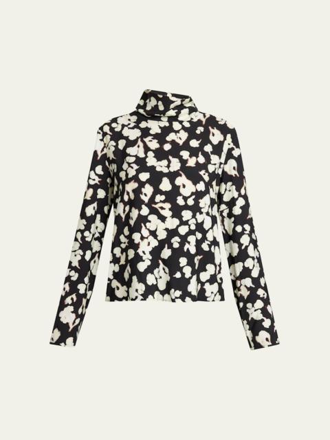 Proenza Schouler Ansel Floral Twill Top