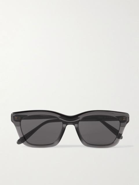 Loewe Slim D-Frame Acetate Sunglasses Gray
