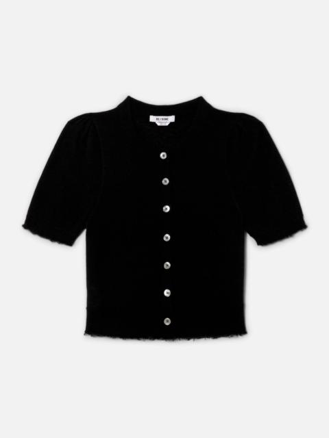 RE/DONE The Drift Cashmere Cardigan - Black