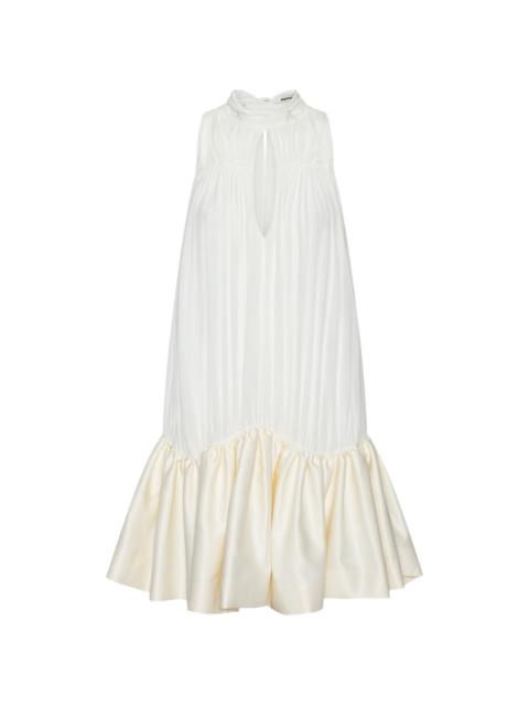 ROTATE gathered mini dress