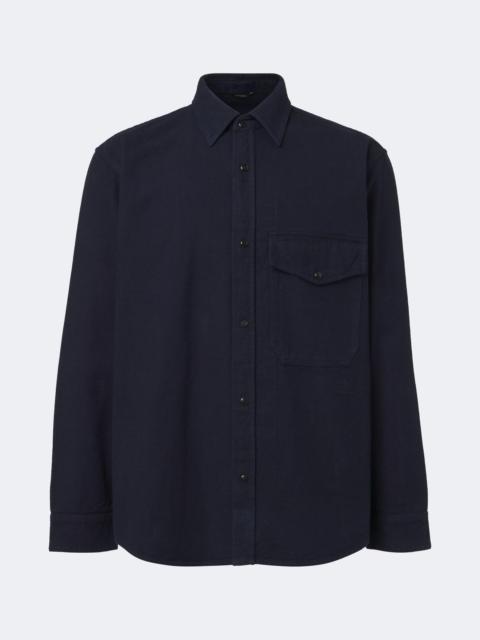 Stone Island Cotton poplin shirt