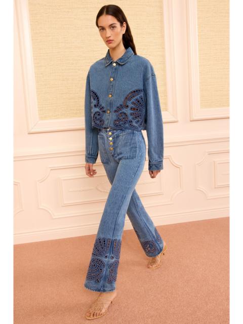 ULLA JOHNSON The Bobbi Jacket with Eyelet