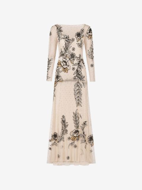 Temperley London Lavinia floral-embroidered maxi dress