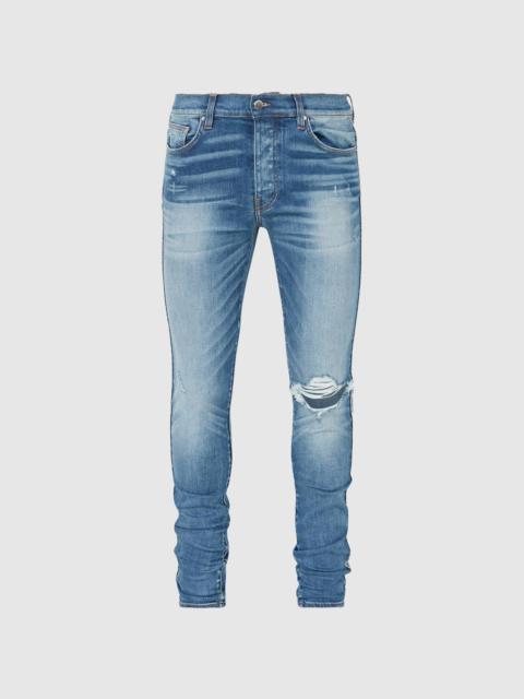 AMIRI CRYSTAL TRACK JEAN