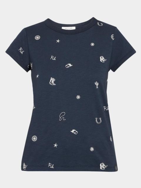 rag & bone All Over Rodeo T-Shirt