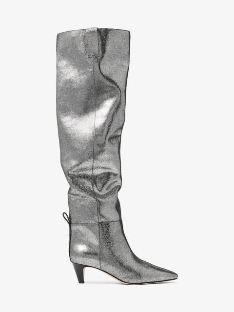 MICHAEL KORS Daniela Metallic Leather Boot