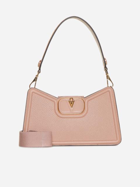 VLogo leather shoulder bag