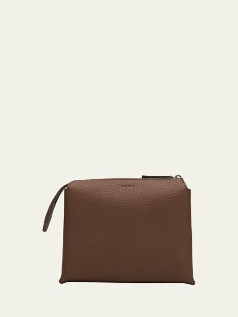 The Row Nu Mini Twin Crossbody Bag in Grain Leather