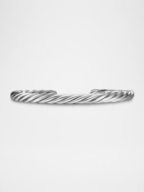 DAVID YURMAN Men's Cable Cuff Bracelet in Silver, 6mm