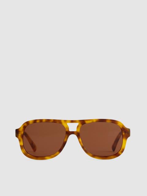 Madewell Logaan Aviator Sunglasses