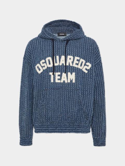 DSQUARED2 NEW YORK DENIM HOODIE
