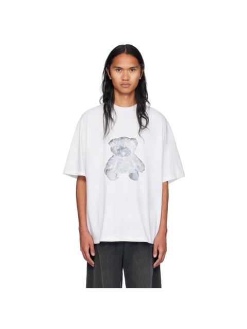 We11done Off-White Necklace Teddy T-Shirt
