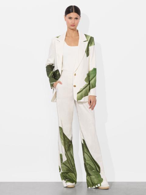 Alice + Olivia ELNA LINEN BLAZER