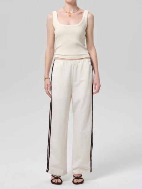 Citizens of Humanity Aurora Track Pant In Cream