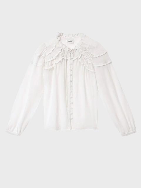 Isabel Marant Étoile Blouse Christa White