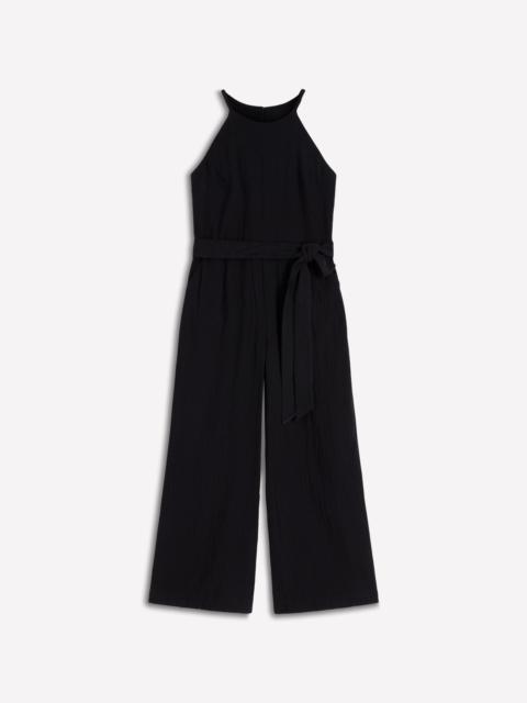 BODEN Rosa Double Cloth Jumpsuit-Black