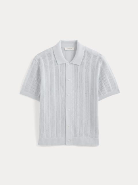 EVERLANE TEXTURED KNIT RESORT SHIRT