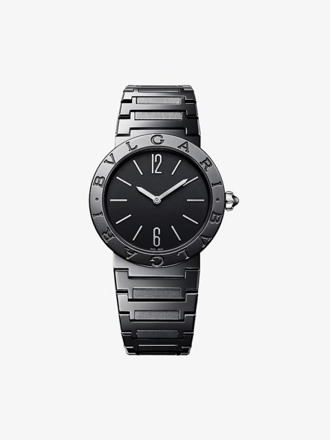 103557 BVLGARI BVLGARI stainless-steel quartz watch